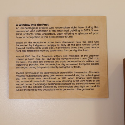 Plate 1 next to the display