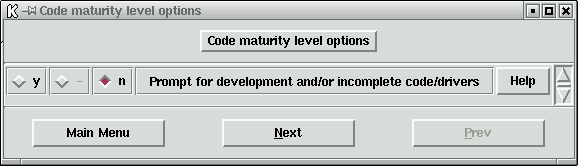 'code maturity level options' seimleri.