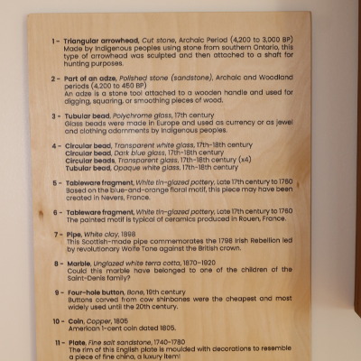 Plate 2 next to the display